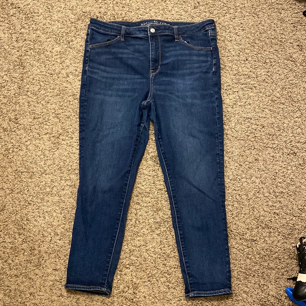 AE American Eagle High Rise Jegging Crop Jeans